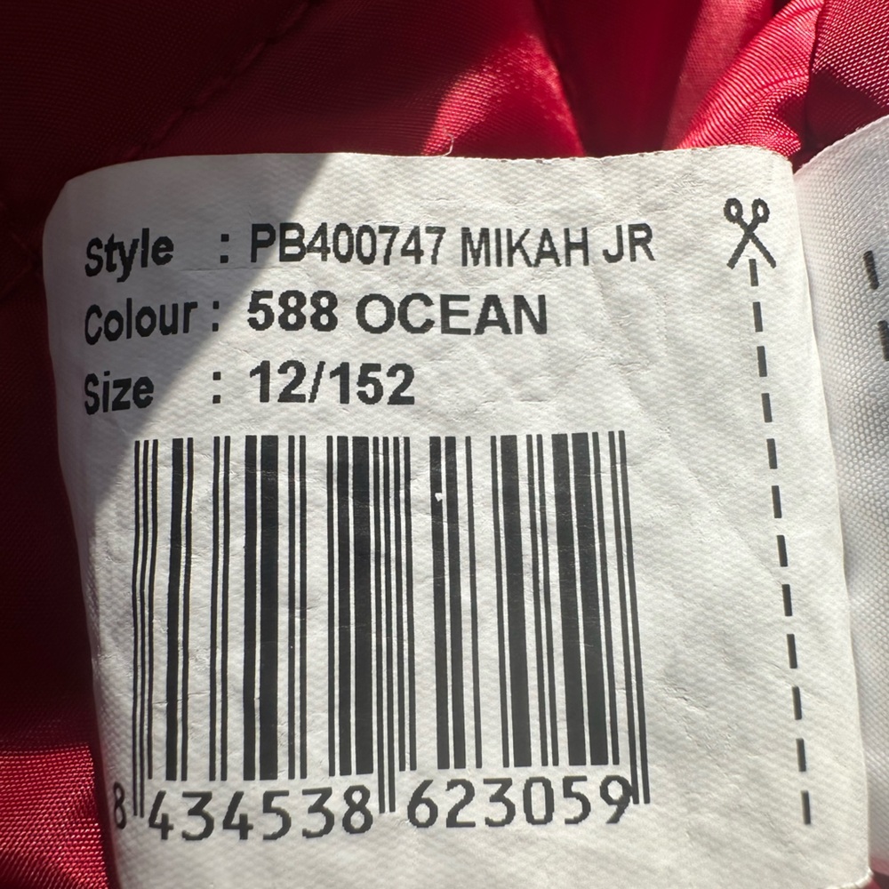 Boys Pepe Jeans London Colorblock Bomber Jacket Navy White Red Size 12/152 Warm - Picture 6 of 13